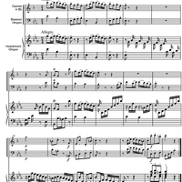 Sonata No. 3 Eb Major - Score