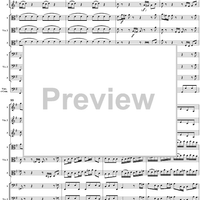 Brandenburg Concerto No. 3: Movement 1 - Score