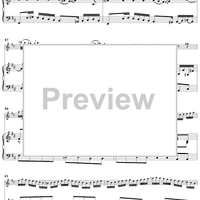Flute Sonata No. 1, Movement 1 - Piano Score