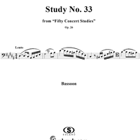 Concert Study No. 33