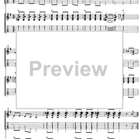 En la Caseta (Sevillanas) - Score