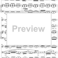 "Gleichwie die wilden Meeres-Wellen", Aria, No. 3 from Cantata No. 178: "Wo Gott der Herr nicht bei uns hält" - Piano Score