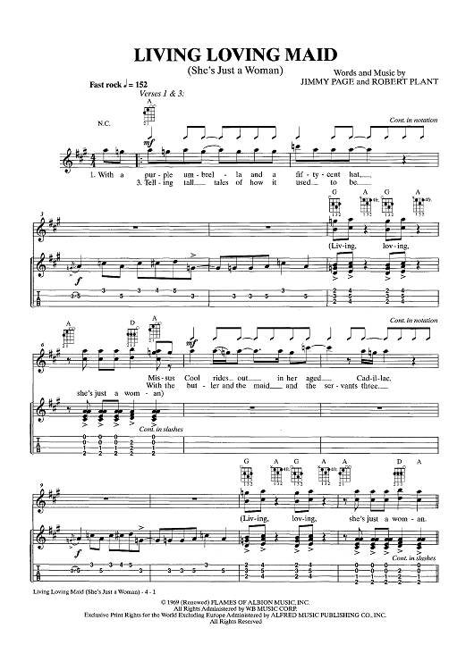 Living Loving Maid (She's Just a Woman)