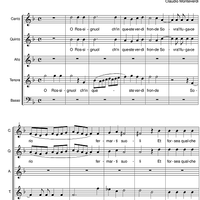 O Rosignuol - Score