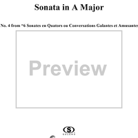 Sonata No. 4 in A Major - Violin