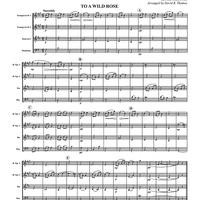 Three Pieces by MacDowell - Score
