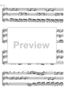 Three Part Sinfonia No.12 BWV 798 A Major - Score