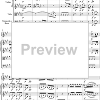 Overture from "Lucio Silla" - Full Score