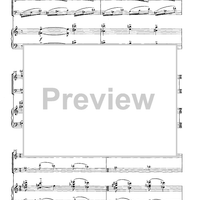 Was mit den Tränen geschieht - Piano Score