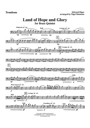 Land of Hope and Glory - Trombone