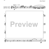 Fanfare - Trumpet 1 in B-flat
