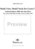 Shall I Sue, Shall I Seek for Grace? From "The Seconde Booke of Songs or Ayres"