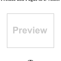 Prelude and Fugue in D Minor