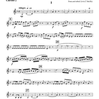 Concerto in E-flat - Clarinet 2