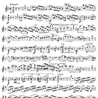 Quartet in D minor - Violin