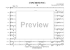 Concerto in E-flat - Score