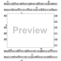 Donut Etudes: Coordination Studies, Volume 2 - Trombone 1
