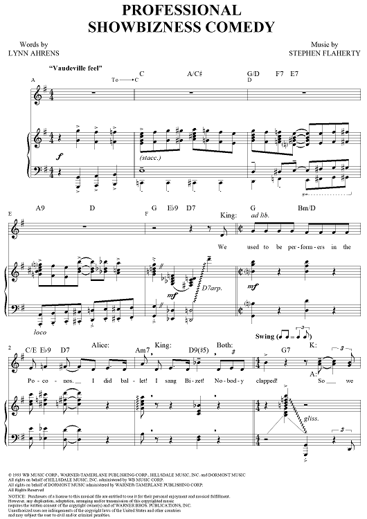 Professional Showbizness Comedy