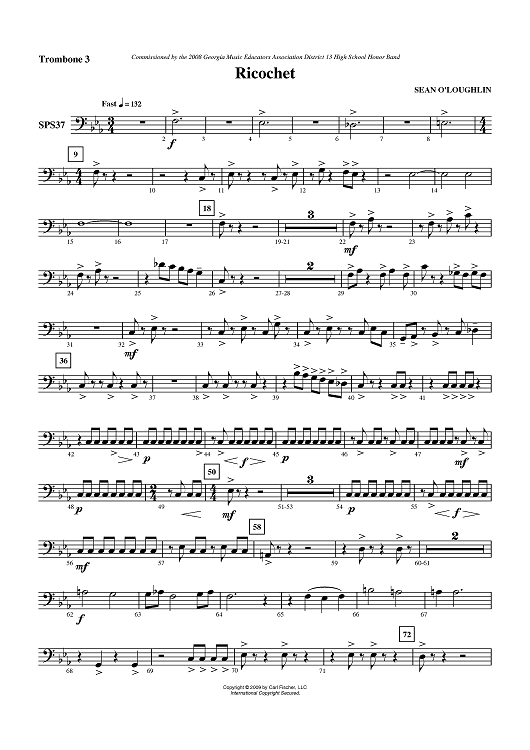 Ricochet - Trombone 3