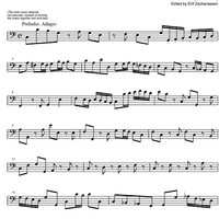Sonata No. 2 C Major - Bass