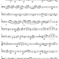 String Quartet No. 5 in A Major, Op. 18, No. 5 - Cello