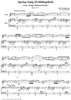 Songs without Words (Book V), Op. 62, No. 6: Spring Song - Piano Score