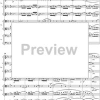 String Octet, Op. 20, Movement 1 - Score