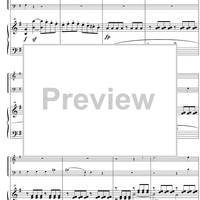 O Namenlose Freude - Score