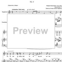Lied der Braut No. 1 Op.25 No.11