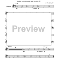 Baby Jesus in the Manger - Euphonium TC