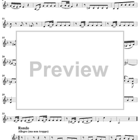 Oboe Quartet, K370 - Violin