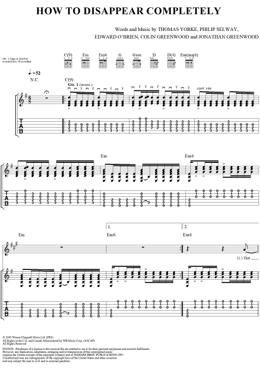 How to Disappear Completely