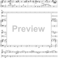 Piano Trio in D Minor K442 - Piano Score