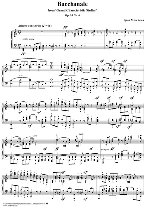 Bacchanale, Op. 95, No. 6