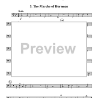 Five Pieces From "The Battell" - Trombone 3