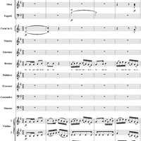 "Se le pupille io giro", No. 26 from "La Finta Semplice", Act 3, K46a (K51) - Full Score