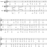 O dolce vita mia, from "Canzone villanesche" (Venice, 1541)