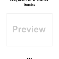 Requiem in D Minor, No. 3: Domine