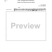 La Rejouissance - Cornet 2/Trumpet 2