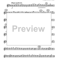 Ode to Joy - Clarinet 1 in B-flat