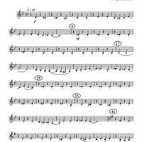 Limehouse Blues - Clarinet 3 in B-flat (op. Alto Cl.)