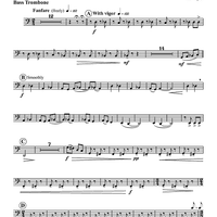 Circus Elephant Fanfare - Bass Trombone