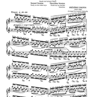 No. 8 - Étude Op. 10, No. 5 (Second Version)