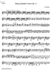 String Quartet f minor Op. 5 - Violin 2