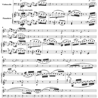 Piano Trio in G Major, HobXV/5 - Piano Score