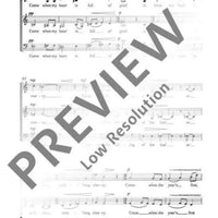 Invitation to Love - Choral Score