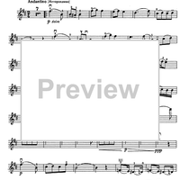 Six Romances. No. 1. Cradle Song - Violin