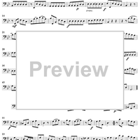 Trio in G Major Op. 3, No. 1 - Cello