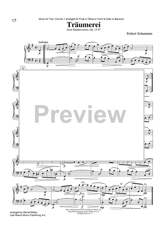 Träumerei - from Kinderscenen, Op. 15 #7