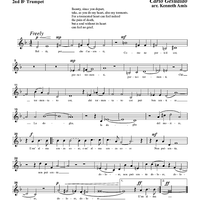 Beltà poi che t'assenti - Trumpet 2 in B-flat and C